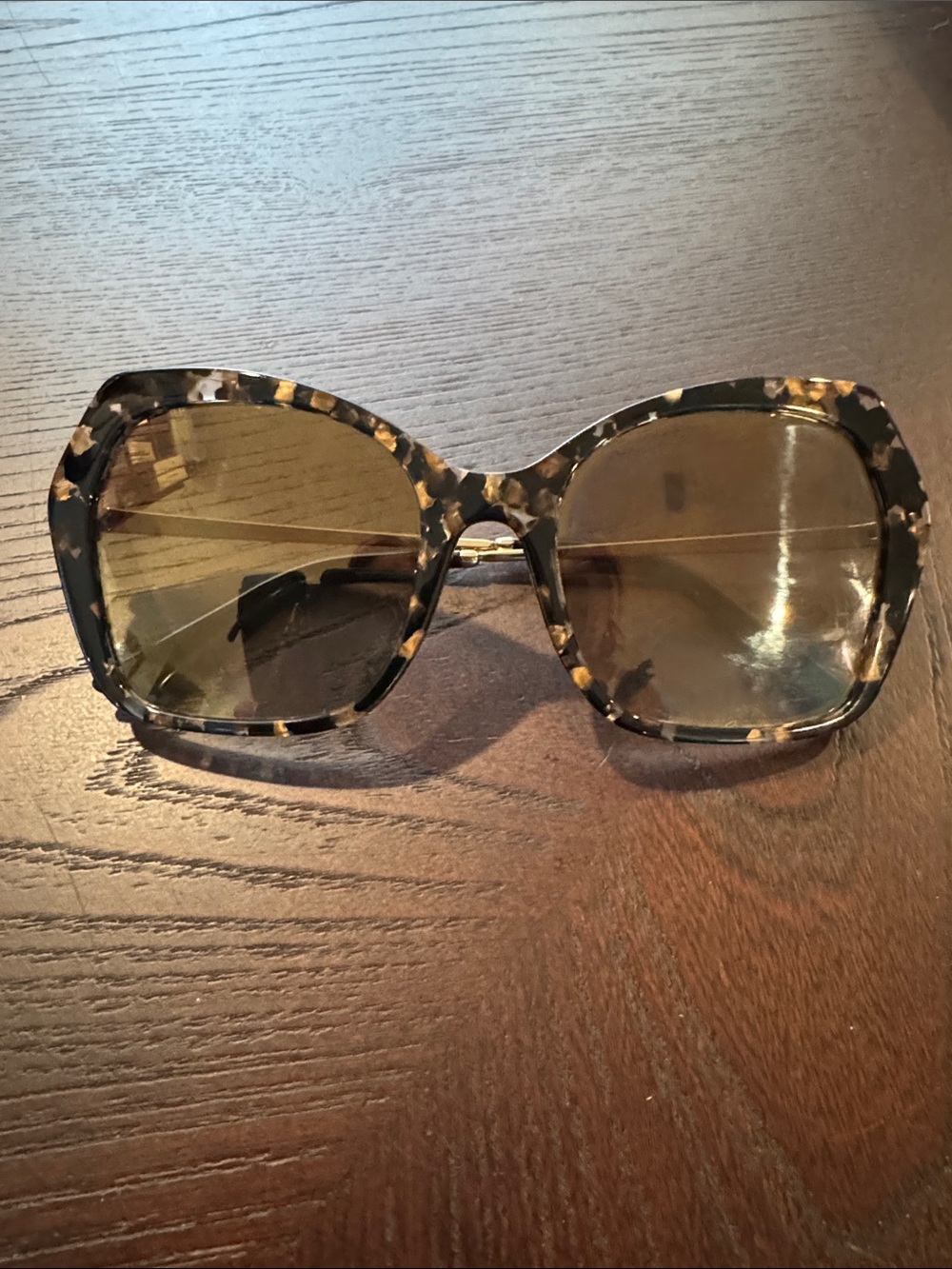 Dolce and Gabbana Tortoiseshell Oversized Women's Sunglasses - Brown Lenses